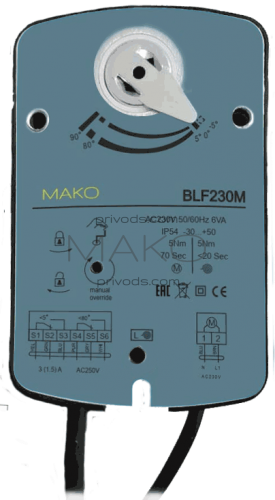 Электропривод MAKO BLF230M 5 Нм по низкой цене фото 3