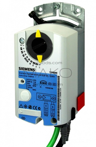 Привод Siemens GLB331.1E 10Нм/230В воздушных заслонок